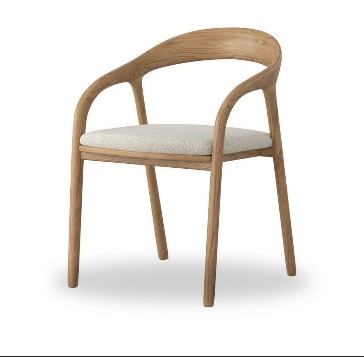 كرسي خشب مودرن _ بتصميم بسيط